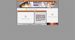 Desktop Screenshot of embassyhotelsurat.com